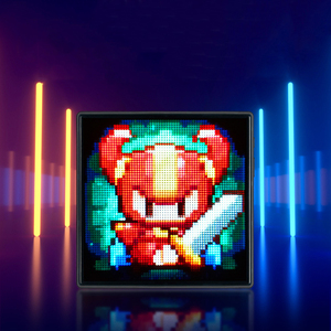 Vente en gros 64*64 Pixel LED Affichage Créatif DIY Vacances Noël Photo Cadre Mur Pendentif Publicité Extérieure Intérieur Table Cadeau - Product Image 1