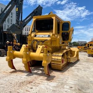 รถดันดิน Caterpillar D7G มือสอง ปี 2024 คุณภาพสูง ชั่วโมงการใช้งานต่ำ สภาพดี พร้อมเครื่องยนต์และเกียร์ น้ำหนัก 9683 กก. - Product Image 6