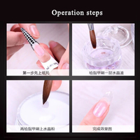 BIN Monomère acrylique de haute qualité à faible odeur EMA Liquide pour ongles en acrylique