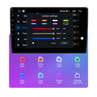 Lecteur DVD de voiture universel 10 "Android Auro pour VW Bora Golf 6 Passat Scirocco Sharan Touran pour Skoda Octavia Fabia 2