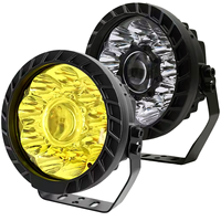 Projecteur LED rond haute puissance de 5 pouces, 7 pouces, 9 pouces pour véhicule tout-terrain, pare-chocs avant, éclairage extérieur automobile, lampe de travail, lampe antibrouillard laser pour voiture