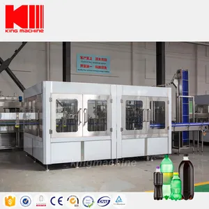 Small beverage energy drink soda soft sparkling water carbonated Drink making filling bottling machine