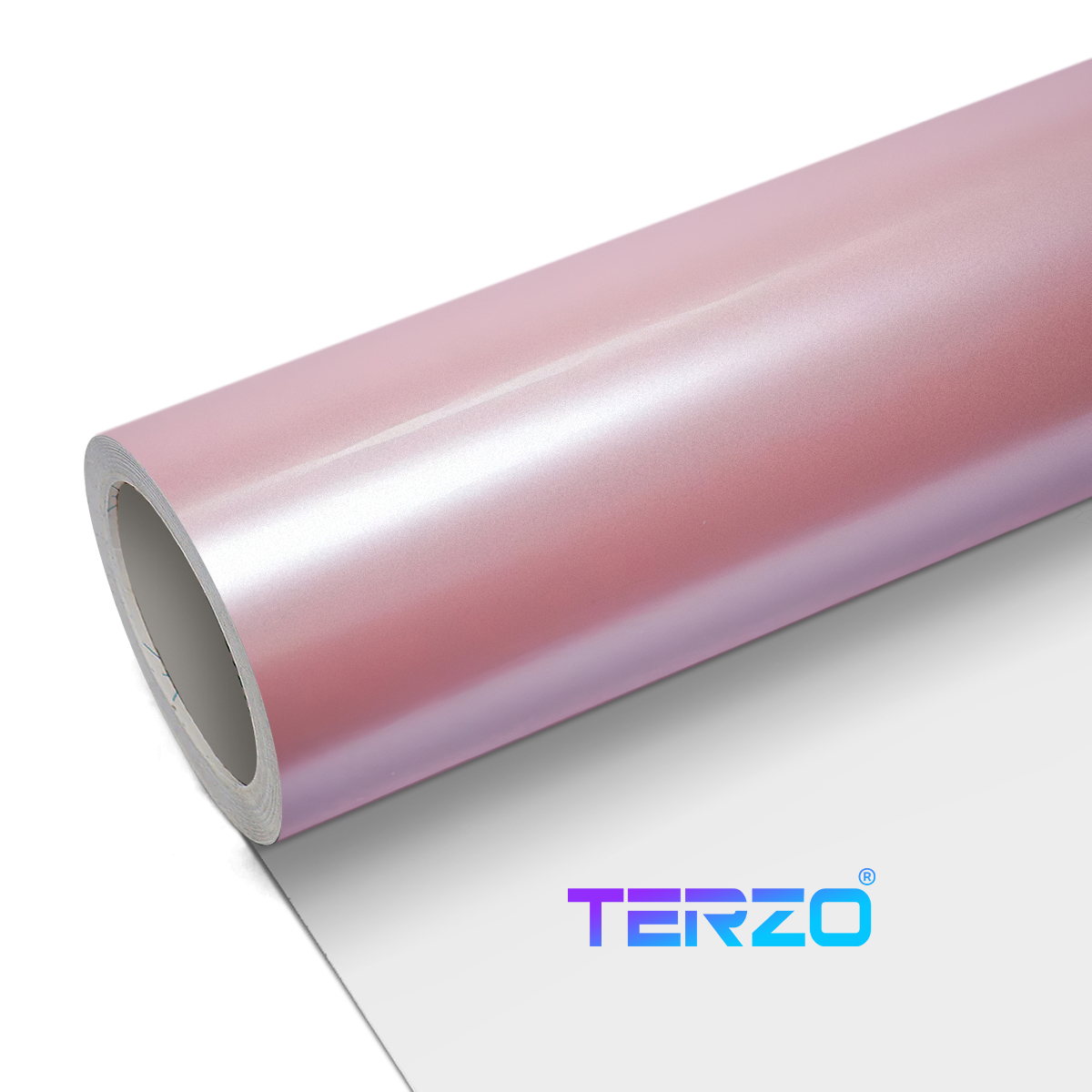 Rose blush métallisé mat