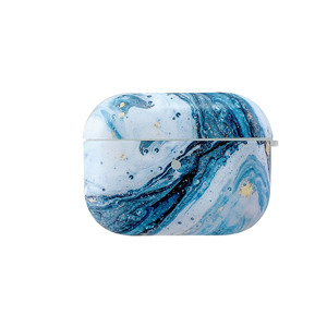 2pcs per set suit marble phone case cover and case for <span class=keywords><strong>airpods</strong></span> 1 2 <span class=keywords><strong>pro</strong></span> 3 - Product Image 2