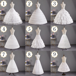 Nouvelle <span class=keywords><strong>jupon</strong></span> long ajustable extra large à armature pour <span class=keywords><strong>robe</strong></span> de mariée Lolita - Product Image 1