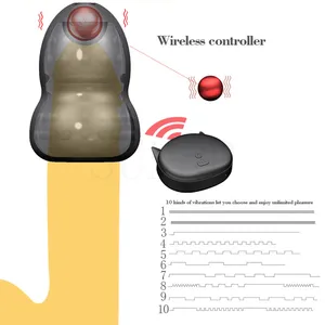 無料のカスタムボックス-セックスフェラチオの男性のオナニーグランバイブレーターペニストレーナー刺激装置男性のマッサージのための射精の遅延