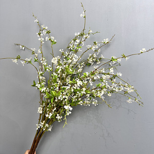 Planta Artificial <span class=keywords><strong>de</strong></span> Sauce Nevada, Ramo Decorativo para Bodas, Hogar, Oficina y Jardín, <span class=keywords><strong>Flor</strong></span> Artificial <span class=keywords><strong>de</strong></span> Imitación Personalizable - Product Image 1