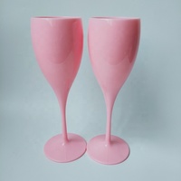 Gobelet à vin en plastique de haute qualité 150 ml pour fête Impression personnalisée pour la promotion