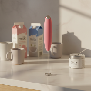 Montalatte portatile mini frullatore frusta per caffè miscelatore a batteria schiuma personalizzata montalatte <span class=keywords><strong>in</strong></span> acciaio inossidabile - Product Image 1