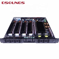 Amplificateur de puissance de classe D haute puissance 4*2500W avec alimentation PFC pour spectacles en extérieur