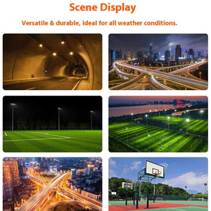 <span class=keywords><strong>Lampadaire</strong></span> <span class=keywords><strong>LED</strong></span> RGB extérieur 200W IP6 décoratif pour paysages urbains et complexes sportifs avec compatibilité maison intelligente - Product Image 4