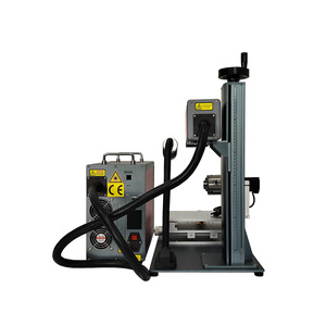 เครื่องแกะสลักไฟเบอร์เลเซอร์แบบตั้งโต๊ะรุ่นใหม่ Mopa JPT ระบบระบายความร้อนด้วยอากาศ รองรับไฟล์ AI/PLT/DXF ควบคุมด้วย EZCAD ความแม่นยำสูง 0.003 มม. - Product Image 6