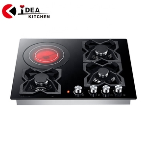 Chinas bester 5-Flammen-LPG-Gaskocher des chinesischen Herstellers Wirtschaft lich eingebautes Gasherd mit 5 Koch feldern Stromquelle - Product Image 5