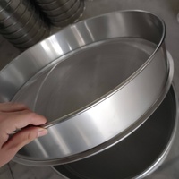 Tamiz Vibratorio Manual de Acero Inoxidable con Malla Fina para Harina y Jugos, Aplicación de Corte con Pantalla Filtrante