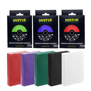 Protège-cartes mats anti-décoloration en gros pour cartes de jeu Poké<span class=keywords><strong>mon</strong></span> TCG, MTG, Baseball et Sports – Double protection pour cartes – Protège-cartes mats Penny - Product Image 1