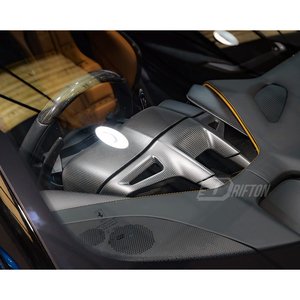 ฝาครอบแผงหน้าปัดคาร์บอนไฟเบอร์ CF สำหรับ Ferrari 296 สำหรับชุดตกแต่งภายใน Ferrari 296 GTB & GTS - Product Image 2
