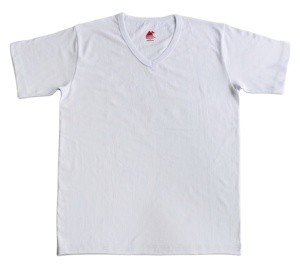 T-shirt alla <span class=keywords><strong>moda</strong></span> azienda produttrice di T-shirt da uomo in cotone 100% bianco bianco aderente t-shirt con scollo a maniche corte T-shirt - Product Image 1