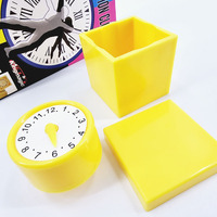 Boîte magique de prédiction du temps, tour de mentalisme avec horloge, jouet magique facile pour les enfants, les débutants et les accessoires de spectacle de magie
