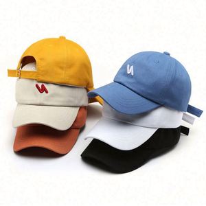 Casquettes de baseball en coton de haute qualité, personnalisées, élégantes, avec logo brodé, style hip-hop, pour papa - Product Image 1