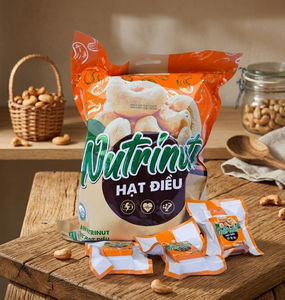 LIBRA NutriNut Cashew Cereal Compressed Biscuit 195g Gourmet Nut Fusion Smooth Crunch Refined Taste Premium <b>Snack</b> Delight - Product Image 1