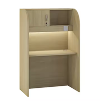 MAY HOME Meubles Table d'étude en bois Designs Library Desk Table de lecture moderne pour bibliothèque