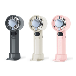 Ventilateur portable <span class=keywords><strong>M11S</strong></span> à refroidissement par glace, 3 vitesses, rechargeable par USB, plaque de refroidissement, ventilateur de bureau portable avec support pour téléphone, cadeau d'été - Product Image 1