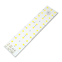 Module LED de Fabricant, PCB en Aluminium 8H4, Haute Luminosité 50W 203LM/W, avec NTC SMD5050LED 48V DC pour Éclairage Routier Extérieur