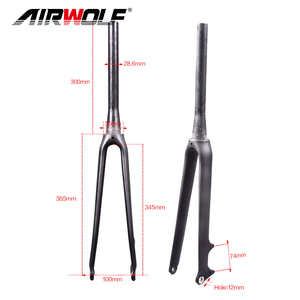 Nueva horquilla de <span class=keywords><strong>bicicleta</strong></span> de carbono 3K para 700C Road Thru Axle 100*12mm componente de <span class=keywords><strong>bicicleta</strong></span> de alto rendimiento - Product Image 3