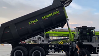 Camion benne minier ZT96A 60 tonnes, grande capacité 36 m³, moteur 353 kW, idéal pour les opérations de carrière complètes
