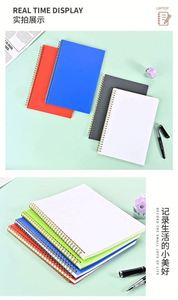 Carnet à spirales personnalisé avec couverture en papier, logo imprimé, agenda, planificateur, couleur personnalisée, format A4 - Product Image 2