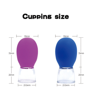 Ventouses 2cm Fournitures en silicone Entretien à domicile Ventouse faciale Thérapie sous vide Ventosas Aspiration <span class=keywords><strong>Hijama</strong></span> Pvc Ventouses en silicone Visages - Product Image 6