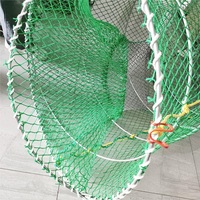 Trampas para Peces de 80*120cm, 80*150cm, 80*180cm, para Ling y Código, para el Mercado de Nueva Zelanda, con 3 Cuerdas Amarillas