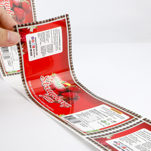 ملصقات مخصصة مقاومة للماء من الفينيل لتغليف عبوات التوابل ومربى الفراولة والصلصة والعسل والطعام، ملصقات لفافة للحاويات - Product Image 5