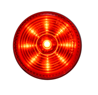 Feu de gabarit et de positionnement LED rond de 2 pouces pour camion et remorque, conforme aux normes DOT/FMVSS108/SAE