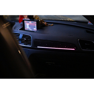 64 Colors Carbon Starry Sky Ambient Light for Audi Q3 2019-2026 Screen Control Interior <b>LED</b> Lighting Upgrade Kit - Product Image 5