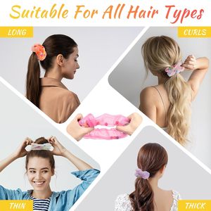 Nouveaux accessoires capillaires lumineux LED pour femmes et filles : chouchous, élastiques à cheveux, anneaux de poignet simples et élastiques à cheveux - Product Image 4