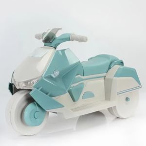 Véhicule Électrique Rechargeable à Trois Roues en Plastique pour Enfants de 2 à 4 Ans, Voiture Jouet Porteur pour Bébé, Vente en Gros Usine - Product Image 1