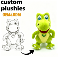 Peluche promotionnelle CE Dragon Vert, Jouet Animal en Peluche, Dinosaure Doux, Jouet de Zoo Mignon, Petits Dragons en Peluche