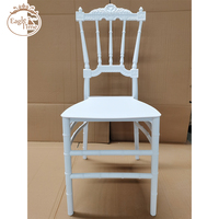 Chaise en plastique empilable dorée à dossier croisé (X-Back) pour mariage, événement, banquet, réception - Vente en gros usine