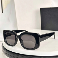 Lunettes de soleil polarisées unisexes de luxe, best-seller, avec verres HD dégradés, anti-reflet AR, protection UV 400, monture épaisse en acétate doré, tendance