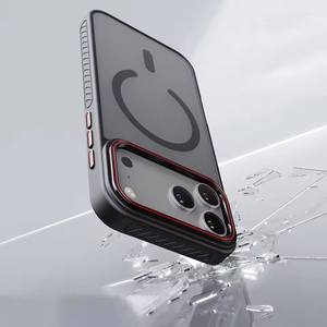 Matte Clear per <span class=keywords><strong>iPhone</strong></span> 17 custodia di ricarica Wireless aria per <span class=keywords><strong>iPhone</strong></span> 17 16 15 14 Plus Max <span class=keywords><strong>13</strong></span> 12 <span class=keywords><strong>Pro</strong></span> copertura magnetica antiurto - Product Image 3