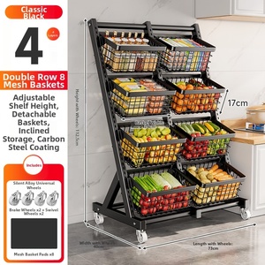 Estante de <span class=keywords><strong>metal</strong></span> comercial para supermercado, capacidad de 50-80kg, protección contra la corrosión, aperitivos, dulces, foto, Chips, tienda de conveniencia, fruta vegetal - Product Image 2