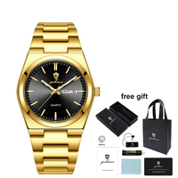 Reloj de Pulsera de Lujo para Hombre Gohuos 8807 78807, Relojes de Pulsera de Cuarzo Originales Resistentes al Agua para Hombre, Reloj para Hombre, Montre Homme, Caja y Bolsa