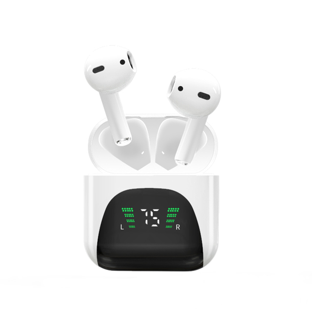 LED Display True Wireless Stereo Mini Earbuds TWS Blue Tooth Earphones Support AI