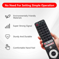 Mando a distancia por voz de repuesto, paquete de PVC para Smart TV LCD LED Sharp GB326WJNA