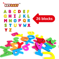 Keybaby 26 cartes d'apprentissage de l'alphabet pour enfants, pour l'écriture et le dessin, cartes de correspondance de mots pour la maternelle et les tout-petits