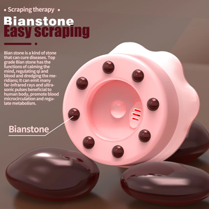 Set Terapi Guasha dan Bekam Elektrik dengan Pemanas, Portable Bertenaga USB untuk Penggunaan di Rumah & Mobil, Terapi Hisap Pijat - Product Image 6