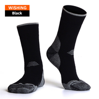 Chaussettes de randonnée en laine mérinos pour hommes Chaussettes de ski et d'alpinisme chaudes et épaisses pour l'hiver pour la randonnée pour hommes et femmes