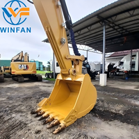 Excavatrice sur chenilles d'occasion Caterpillar 326GC pour la pose de pipelines et les travaux d'ingénierie