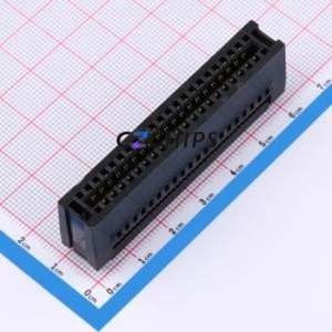 EC40P03BK-0001 Gold Finger Connector P=2.54mm Connector ( Connector Type: EDGE SLOT )( Pitch: 2.54mm )( Total PIN Count: 40P ) - Product Image 1